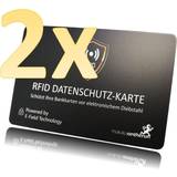 RFID Blokeringskort on the run RFID/NFC blocker card Black X000WKF961 2