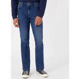 48 - Blå - Skind Bukser & Shorts Wrangler Texas Straight Leg Denim Jeans W30/L34