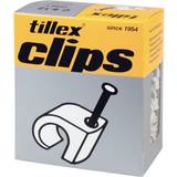 Tillex kabelclips 8-12/30 mm, grå 300 stk