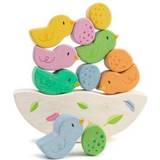 Krabat Babylegetøj Krabat Balancespil med fugle Tender Leaf Toys