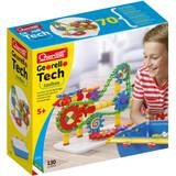 Quercetti Byggesæt Quercetti Georello Toolbox Construction Set with Gears and Chain Includes 130 Building Elements, Promotes STEM Learning, Made in Italy, for Kids Ages 5 Years and Up