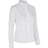 Dame Skjorter Seven Seas moderne fit Fine Twill dameskjorte, Hvid