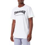Thrasher Magazine Rund hals Overdele Thrasher Magazine Skate Mag T-shirt - White