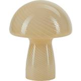 Glas - Gul Lamper Cozy Living Mushroom L Yellow Bordlampe 32cm