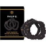 Philip B Hårtilbehør Philip B Hårpleje Styling Petite Black Scrunchie 3