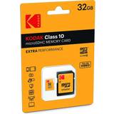 Kodak USB Type-A Hukommelseskort & USB Stik Kodak microSDHC Class 10 32GB