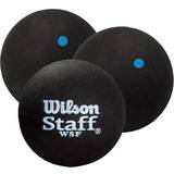 Blå Squashbolde Wilson Squash-Ball, Staff, 1 Stück, Blau, Schwarz, WRT617000