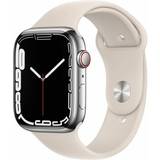 Apple Android - Søvnaflæsning Smartwatches Apple Watch Series 7 Sølvfarvet