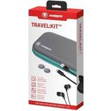 Snakebyte Spil tilbehør Snakebyte Travel: Kit - Accessory Set for Nintendo Switch Lite Including A Protective Travel Case A Charge Cable Stereo Earbuds and Control Caps. Nintendo Switch