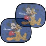 Blå Tilbehør autostole Disney Solbeskytter Mickey 2 stk