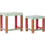 Acryl - Runde Møbler Dkd Home Decor Akryl Mangotræ Småbord