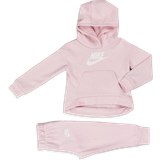 Nike Pink - Polyester Tracksuits Nike Baby Sportswear Club Fleece Hoodie & Joggers Set - Pink Foam (16I319-A9Y)