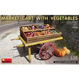 Købmandslegetøj MIN35623 Miniart 1:35 Market Cart With Vegetables