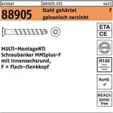 Heco Senkkopf Multi Monti Screw Banker with Certification, 48523