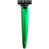 Mach 3 barberblade Bolin Webb Razor R1 Metallic Green Gillette Mach 3