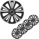 Proplus Wheel Covers Terra Silver and Black 15 4 pcs Multicolour