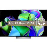 LG Sølv TV LG OLED65C34LA