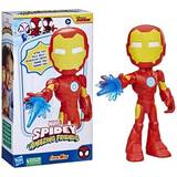 Hasbro Actionfigurer Hasbro Spidey & His Amazing Friends Mega Iron Man 22 cm Bestillingsvare, 2-3 måneders levering