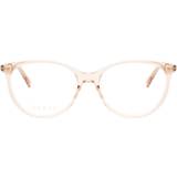 Gucci Beige Brille Gucci GG 0550O 012, including lenses, BUTTERFLY Glasses, FEMALE