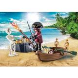 Dukketeatre - Pirater Legetøj Playmobil 71254 Starter Pack Pirate with Rowboat