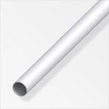 Sølv Gulve alfer Rundrohr 1 m, Ø 6 mm Aluminium eloxiert silber