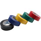 Byggematerialer InLine tape, 5 farver, 18 mm., 5 stk. pakke