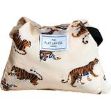 Beige Gymnastikposer The Flat Lay Co. Drawstring Bag Beige Tigers