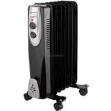 Exquisit Oil radiator HR32007 black/grey, 2,..