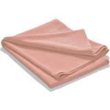Etol Boligtekstiler Etol Stripe stenvasket bomuld 180x260 Sengetæppe Pink