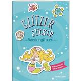 Hav Kreativitet & Hobby Glitzer-Sticker Malbuch. Meerjungfrauen