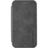 Commander Brun Mobiltilbehør Commander Curve Book Case Deluxe für Samsung S23 Elegant Royal Dark Gray