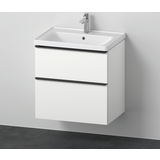 Hvid Dobbelte håndvaske Duravit D-Neo møbelsæt, 2