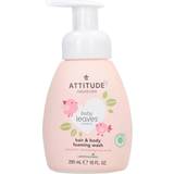 Attitude Pleje & Badning Attitude Baby Leaves 2in1 Foaming Wash Fragrance Free