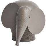Woud Træ Brugskunst Woud Nunu Elephant Dekorationsfigur 10cm
