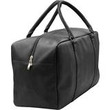 Imiteret læder - Sort Duffeltasker & Sportstasker Skalo Premium Duffle Bag - Black