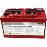 Batterier - Køretøjsbatterier - Li-ion Batterier & Opladere Sunwind Caravan Lithium Heat 100Ah