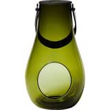 Glas Lysestager, Lys & Dufte Holmegaard Design with Light Lanterne 29.3cm