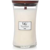 Woodwick Paraffin Lysestager, Lys & Dufte Woodwick Linen Duftlys 609g