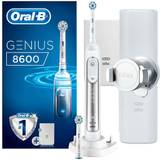 Sølv Elektriske tandbørster & Mundskyllere Oral-B Genius 8600
