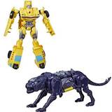Transformers combiner Hasbro Transformers Rise of the Beasts Beast Combiner Bumblebee & Snarlsaber 2-Pack