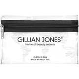 Lynlås - Plast Toilettasker & Kosmetiktasker Gillian Jones Check in Bag - Transparent