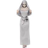Damer - Spøgelser Dragter & Tøj Smiffys Gotisk Nonne Kostume