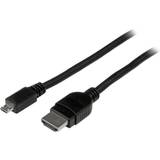 HDMI-kabler - Rund - USB B micro StarTech HDMI - USB B Micro M-M 3m
