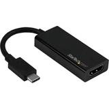 HDMI - Hvid Kabler StarTech USB C - HDMI 60Hz M-F Adapter 0.1m