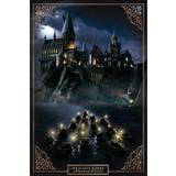 Papir Vægdekorationer ABYstyle Hogwarts Castle Plakat
