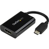 Ekstern usb port StarTech USB C - HDMI/ USB C Thunderbolt M-F Adapter 0.1m