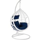 Blå Hængestole Havemøbel Dkd Home Decor Hanging garden armchair Navy Blue