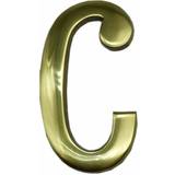 Guld Bogstaver Børneværelse Edm Letter C 10 Golden