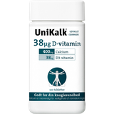 Unikalk Vitaminer & Mineraler Unikalk 38 µg D-Vitamin 120 stk