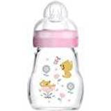 Mam Glas Babyudstyr Mam Babyflasche Feel Good, Glas, 170 ml, ab 0M